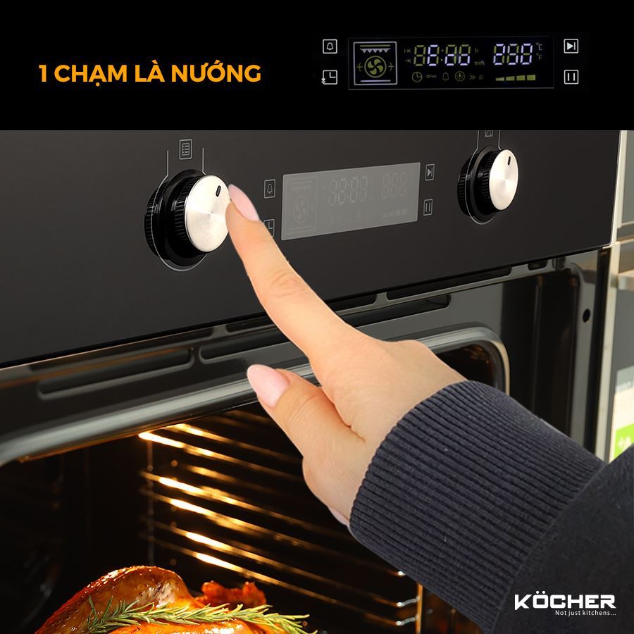 1 chạm là nướng