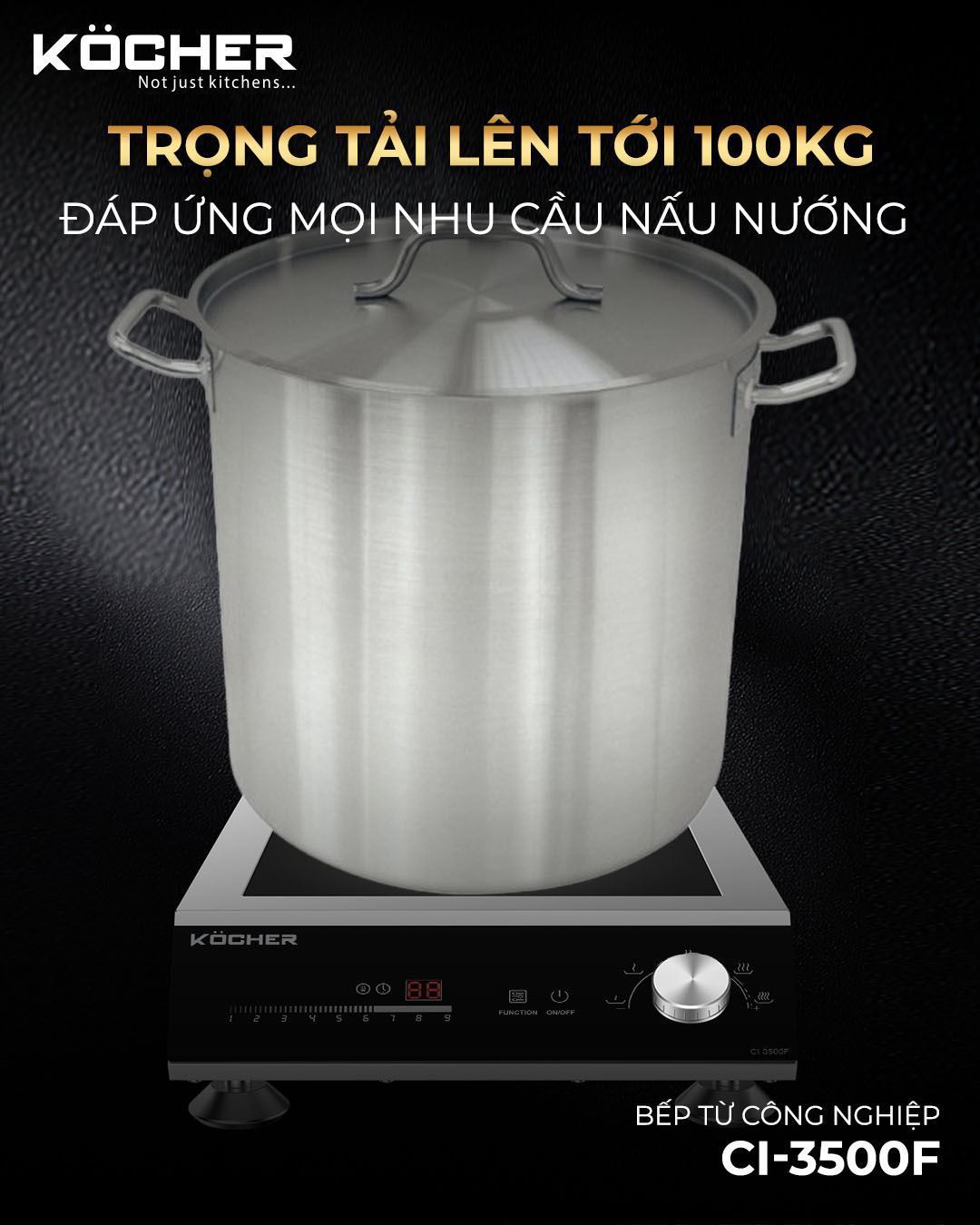 Bếp từ công nghiệp CI-3500F-8