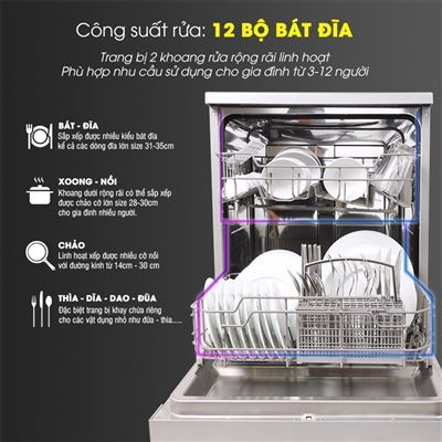 máy rửa bát 8818