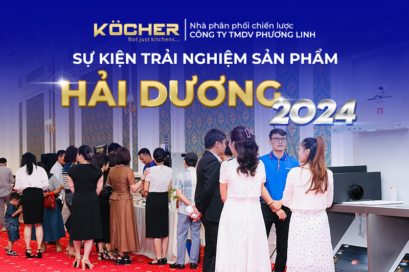 TOÀN CẢNH SỰ KIỆN TRẢI NGHIỆM SẢN PHẨM KÖCHER TẠI TỈNH HẢI DƯƠNG 
