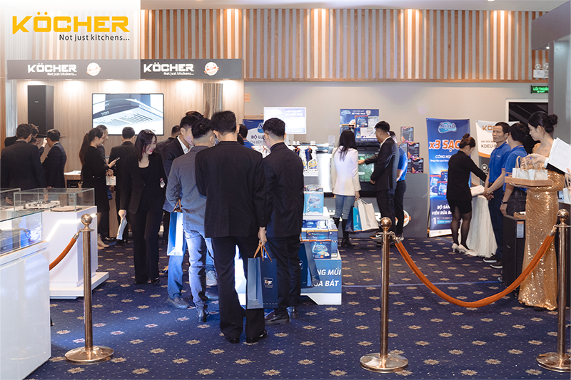 KÖCHER THAM DỰ GALA HỘI DOANH NGHIỆP KINH DOANH BẾP & GIA DỤNG VIỆT NAM 2023