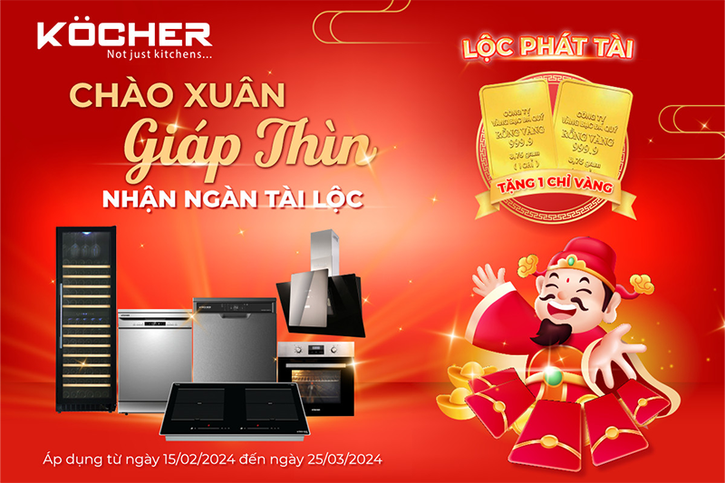 CHÀO XUÂN GIÁP THÌN - NHẬN NGHÌN TÀI LỘC