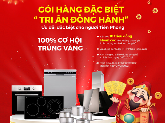 GÓI HÀNG ĐẶC BIỆT “TRI  ÂN NGƯỜI ĐỒNG HÀNH 