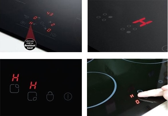 Bếp từ hiện chữ H: Nguyên nhân và cách xử lý như thế nào?