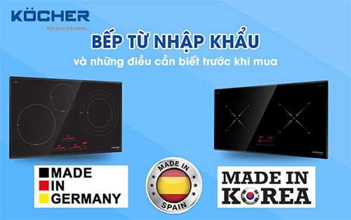 Bếp Từ Nhập Khẩu Chính Hãng - Giá Tốt Nhất 2023!