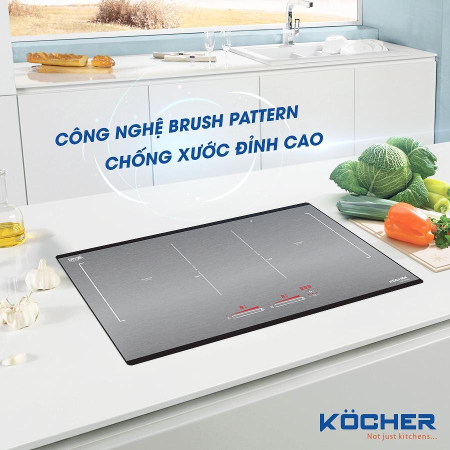 Đón đầu xu hướng với phong cách thiết kế bếp từ DIB4-888MI bằng công nghệ Brush Pattern?
