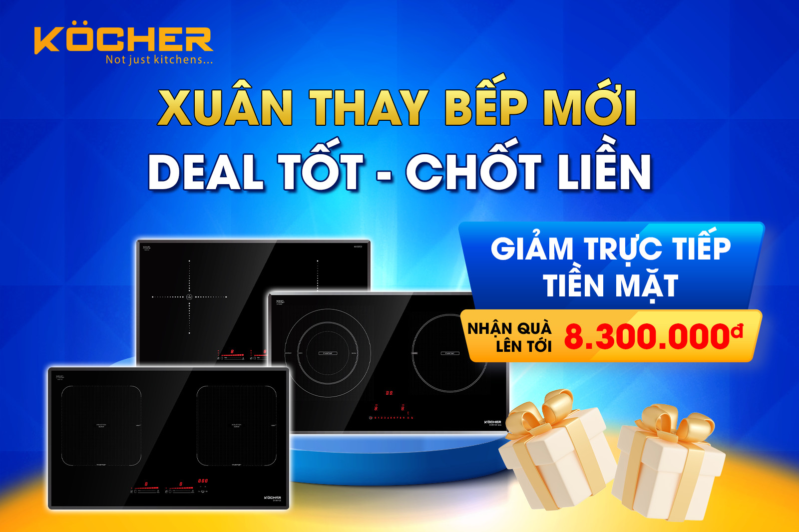 CHƯƠNG TRÌNH XUÂN THAY BẾP MỚI - DEAL TỐT CHỐT LIỀN