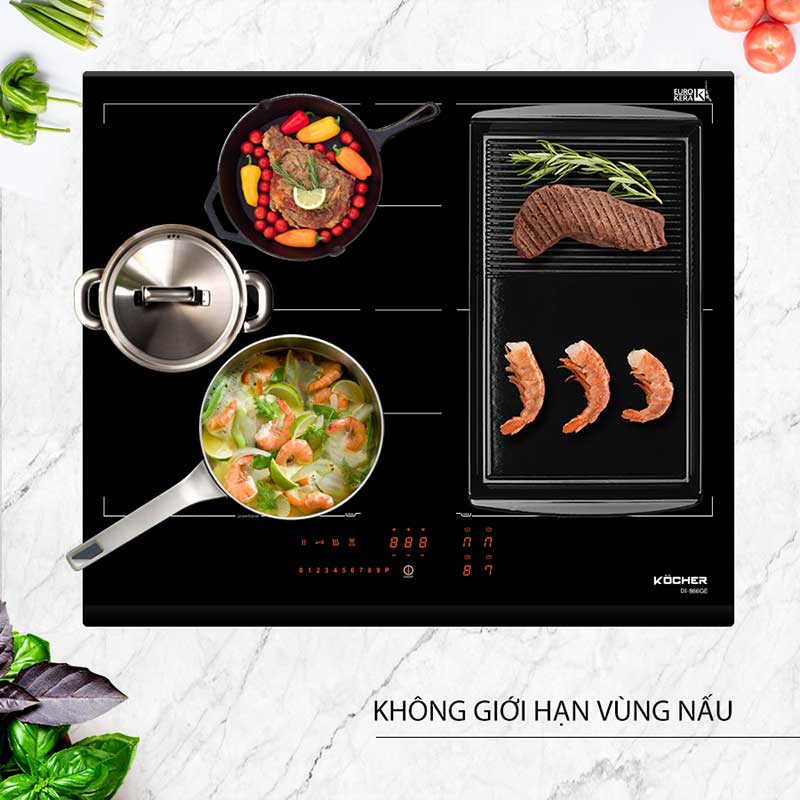 Ra mắt Bếp từ đa điểm DI-866GE 3