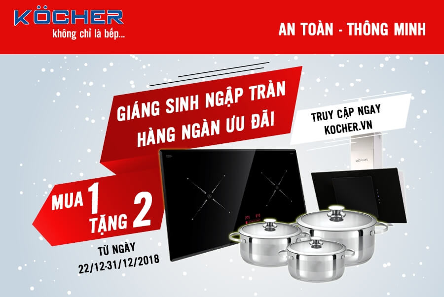 khuyến mãi DI 808GE Kocher