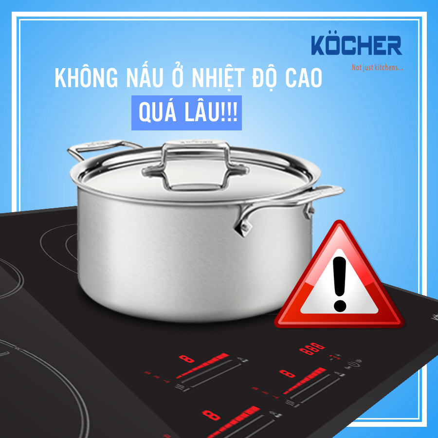 Cách sử dụng bếp từ tiết kiệm điện Cách sử dụng bếp từ tiết kiệm điện