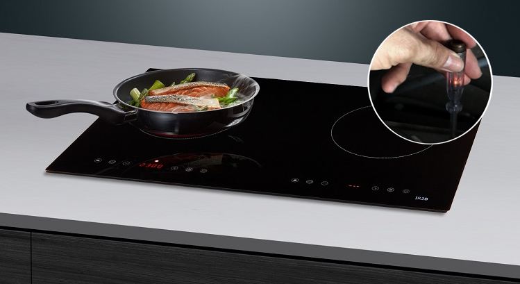 Bếp từ bị rò điện