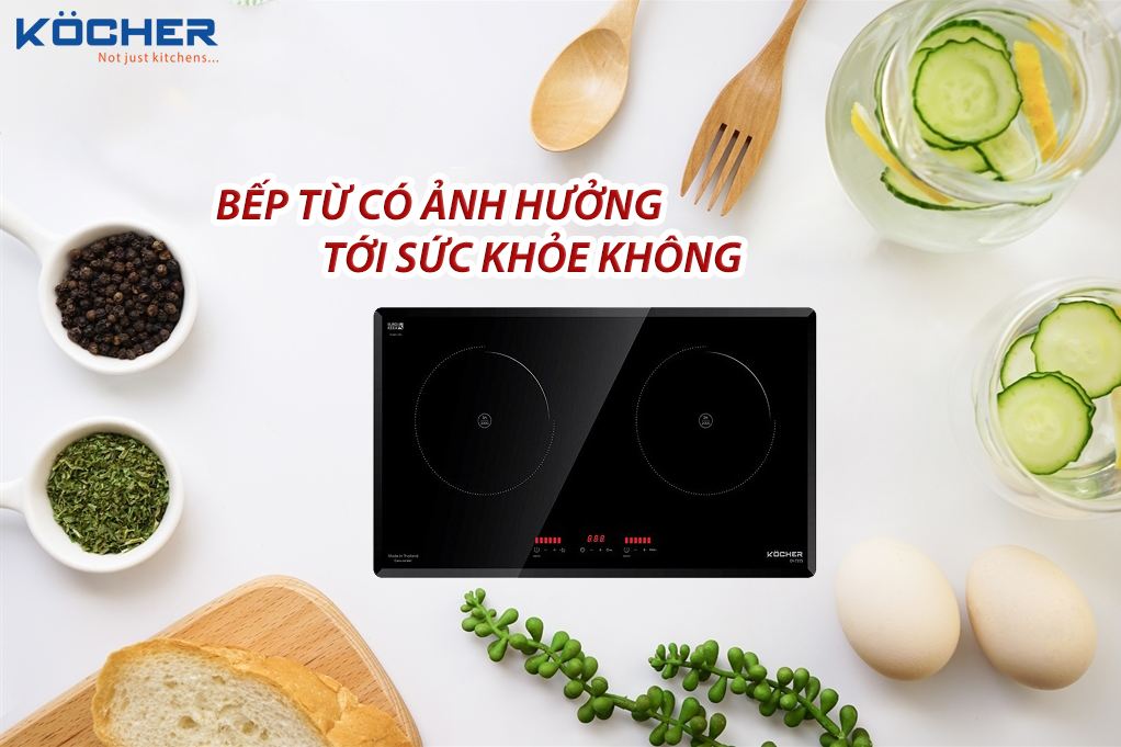 Nấu ăn bằng bếp từ có hại cho sức khỏe không?