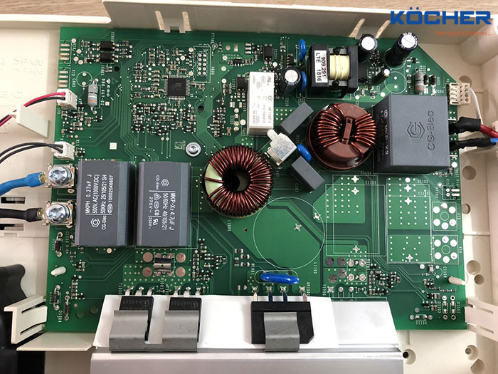 Cấu tạo bo mạch chính của bếp từ Cấu tạo bo mạch chính của bếp từ