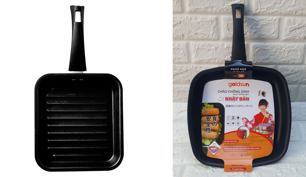 Chảo vuông Goldsun