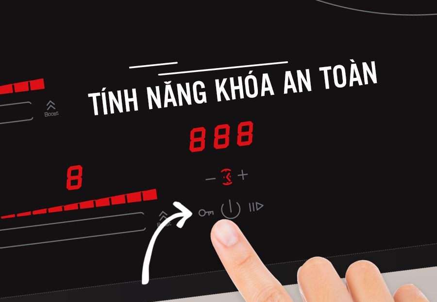 Chức năng Khóa an toàn trẻ em Chức năng Khóa an toàn trẻ em
