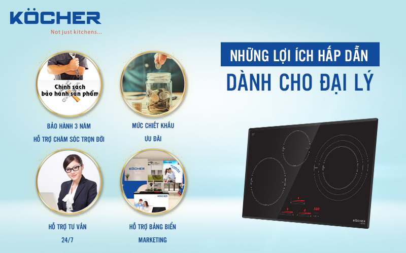 Giới thiệu về bếp từ dành cho các đại lý bếp điện từ Giới thiệu về bếp từ dành cho các đại lý bếp điện từ