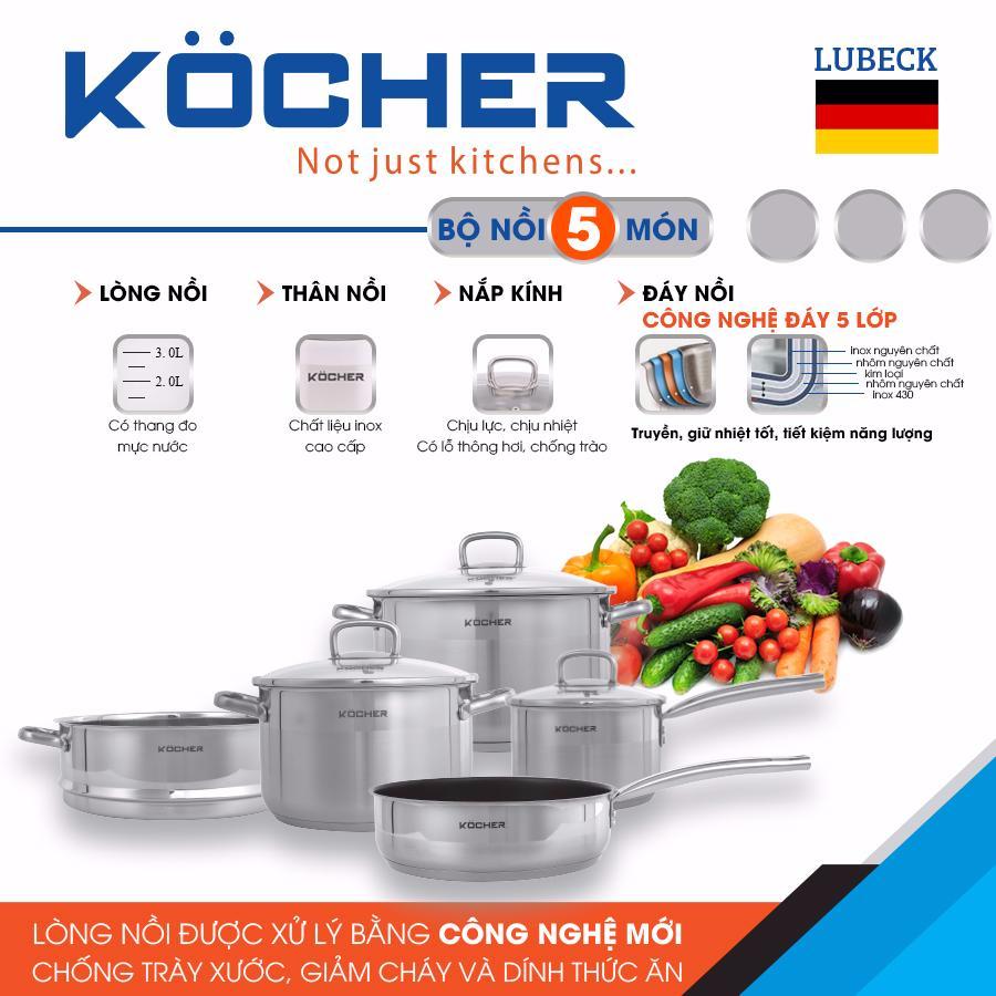 Nồi bếp từ Kocher Nồi bếp từ Kocher