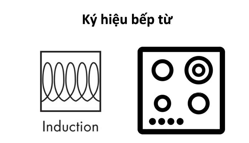 Ký hiệu bếp từ