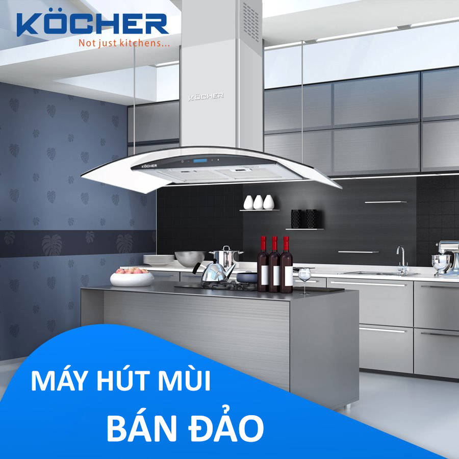 Mày hút mùi bàn đảo Mày hút mùi bàn đảo