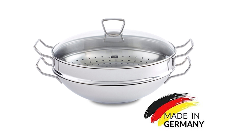 Nồi lẩu dành cho bếp từ Fissler Kunming Wok 35