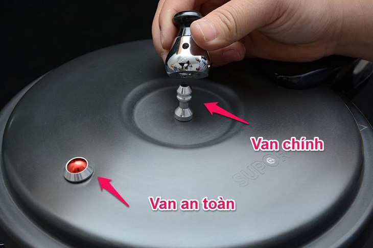 Van xả áp nồi áp suất