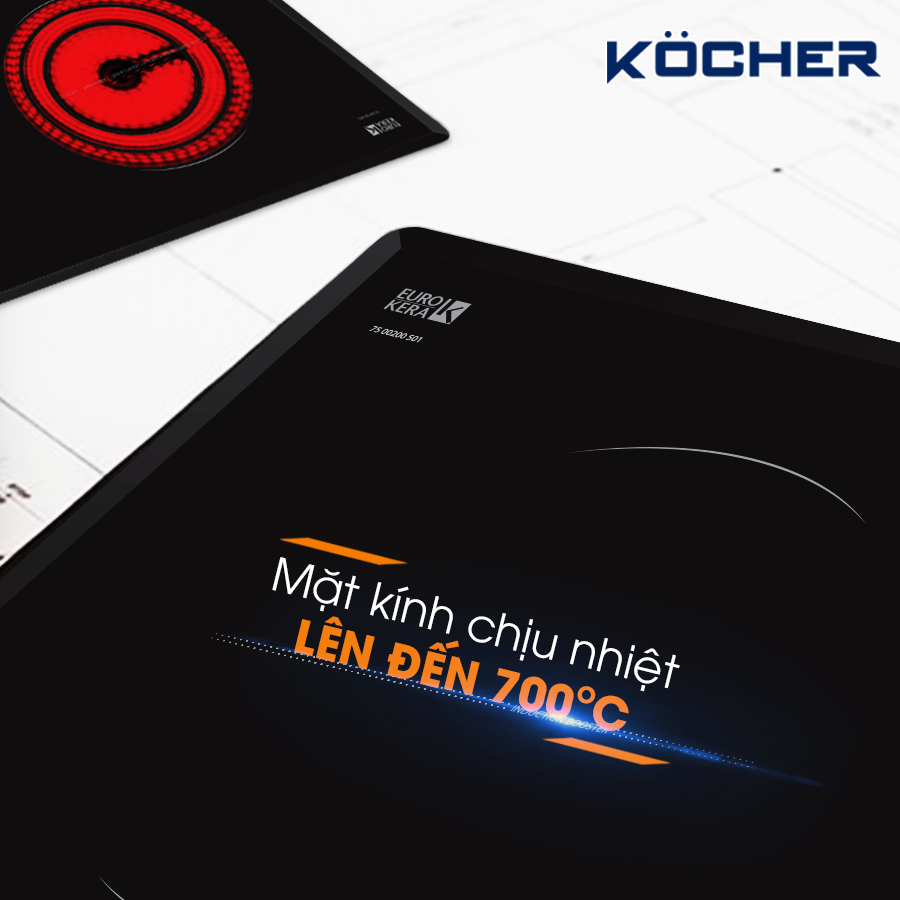 Mặt kính eurokera - Tìm hiểu mặt kính eurokera (K+) Pháp