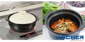 Cách dùng nồi đất nấu bếp từ để kho cá