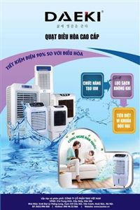 Lý do nên chọn quạt điều hòa cao cấp Daeki cho mùa hè 2023