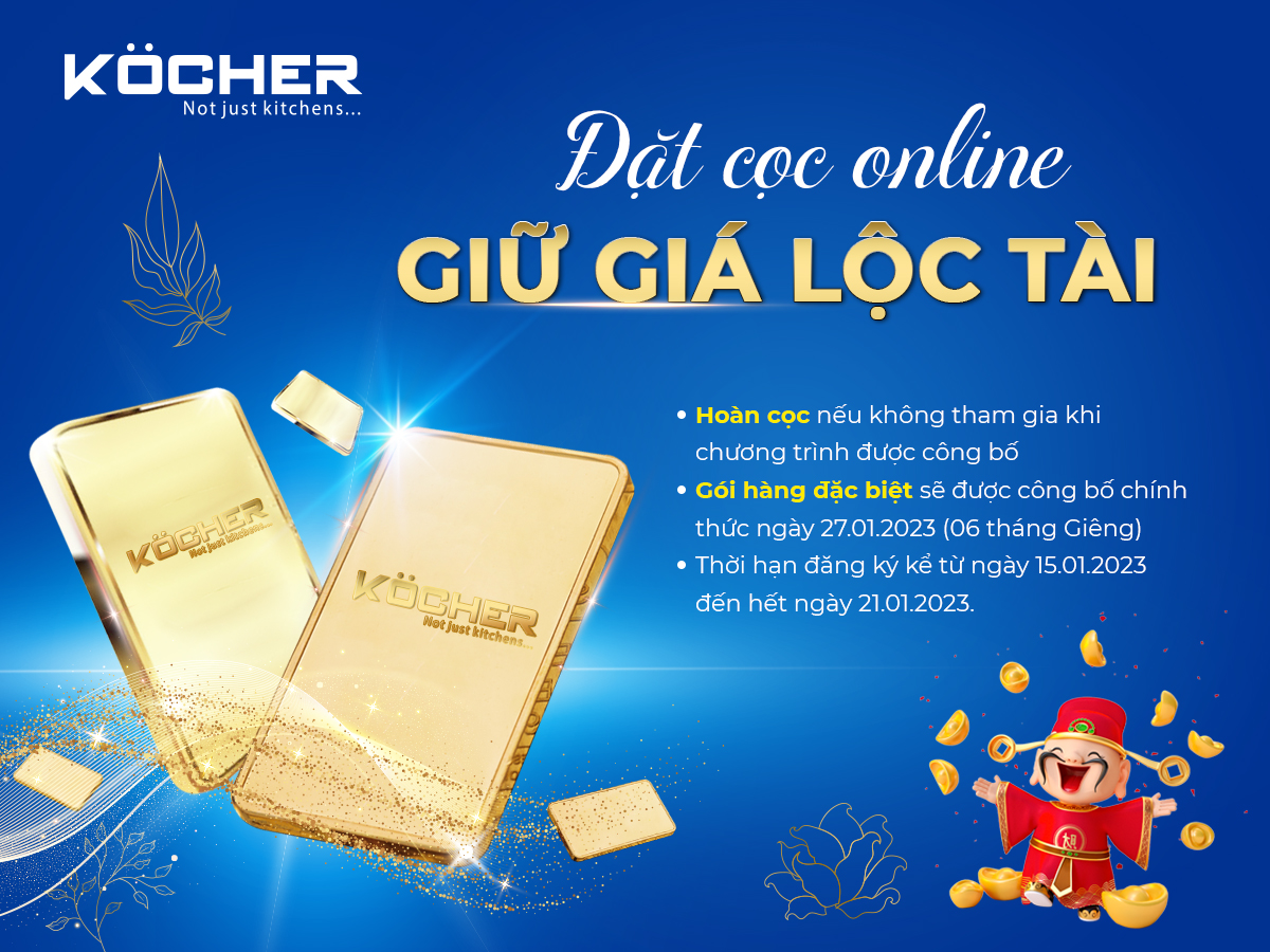 ĐẶT CỌC ONLINE - GIỮ GIÁ LỘC TÀI