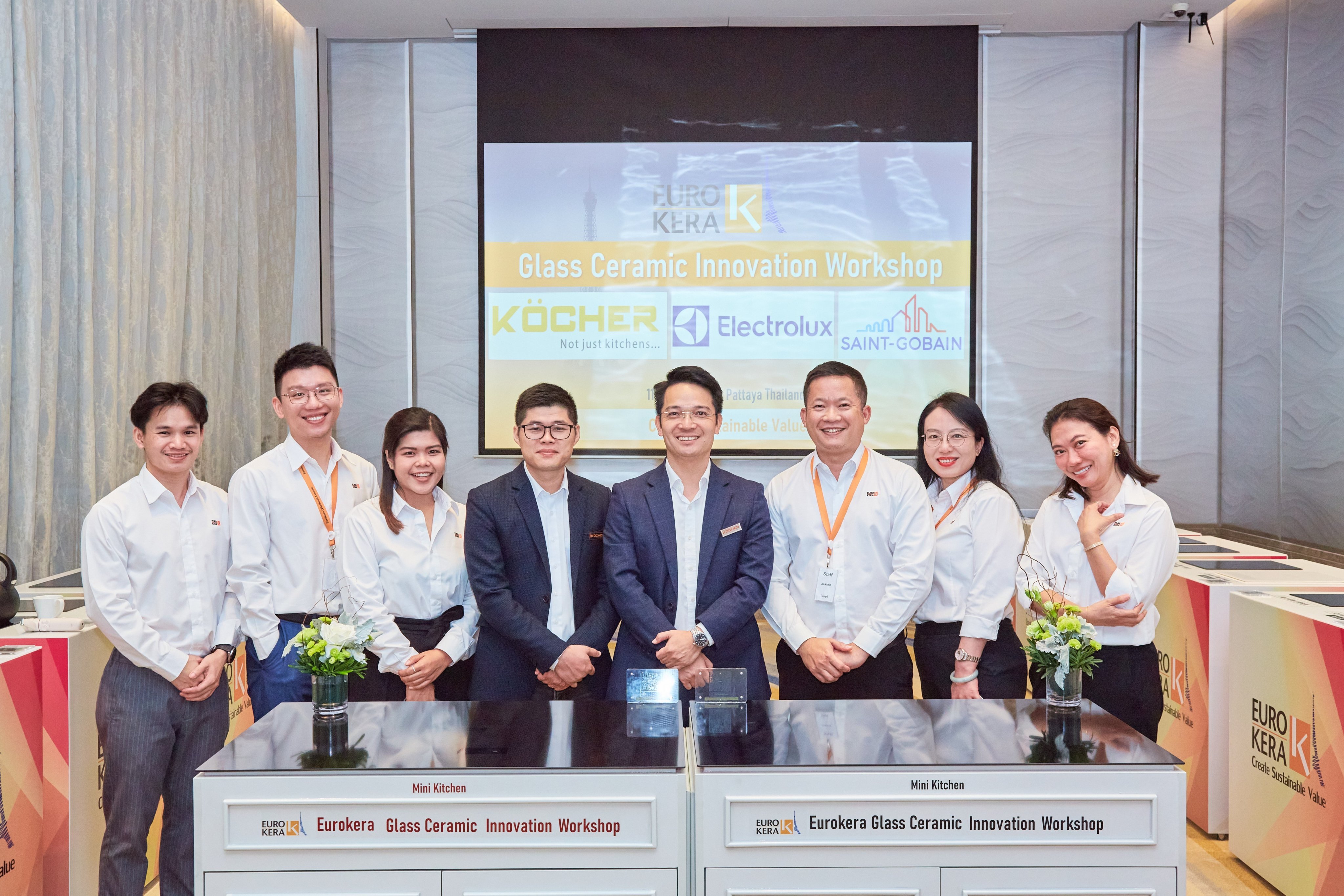 KÖCHER THAM GIA SỰ KIỆN TOÀN CẦU CỦA EUROKERA 