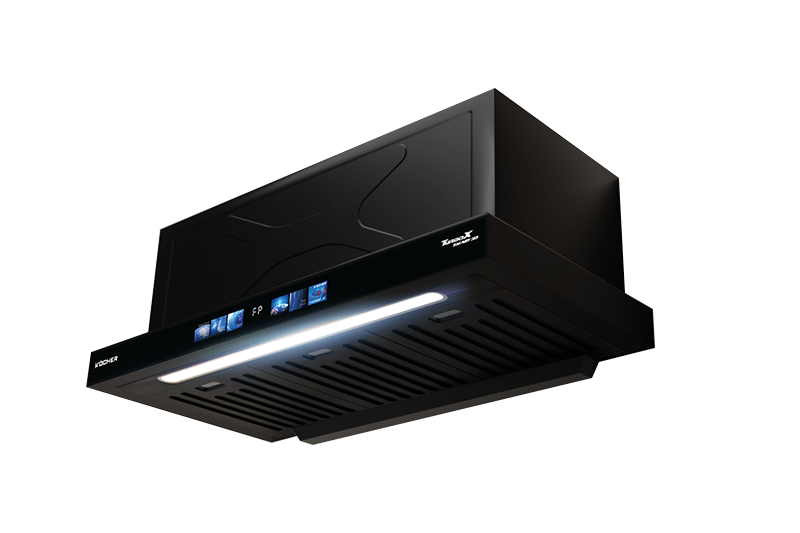 Máy hút mùi Turbo Smart 3D X3D-350D Auto Clean